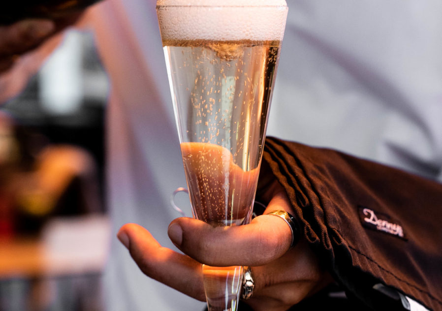 Add a glass of prosecco to your cocktail making classes in bowness for a sophisticated arrival treat